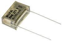 pme271y547mr30 KEMET PME271 Paper Capacitor, 250V ac, ±20%, 47nF, Through Hole
