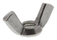 248-4371 48mm Plain Stainless Steel Wingnut, M12, A2 316