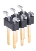 95278-101-06lf Amphenol Communications Solutions Bergstik Series Straight Surface Pin Header, 6 Contact(s), 2.54 mm Pitch, 2 Row,