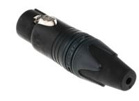 nc3fxx-b Neutrik Cable Mount XLR Connector, Female, <50 V, 3 Way, Au over Ni Plating
