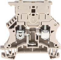 1011000000 Weidmuller  WSI Series Dark Beige, 6mm², Single-Level, Screw Termination, Fused