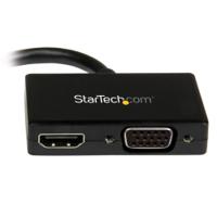 mdp2hdvga StarTech.com 2 port Mini DisplayPort to HDMI, VGA Adapter, 150mm Length - 1920 x 1200 Maximum Resolution