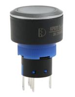 175-8297 RS PRO Illuminated Push Button Switch, Momentary, Panel Mount, 22.2mm Cutout, SPDT, Red LED, 250V ac, IP65