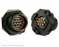 uts712d10p Souriau Sunbank by Eaton Circular Connector, 10 Contacts, Panel, Standard Connector, Plug, Male, IP68, IP69K, UTS Series