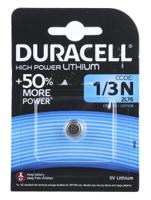 dl13n-p1-rs Duracell Lithium Manganese Dioxide 3V, DL1/3N Lithium Speciality Size Battery
