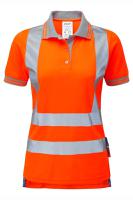 pr701-12 PULSAR Pulsar Orange Hi Vis Polo Shirt, 34 → 37in