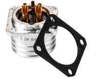 sl-em-25-d Amphenol Socapex Circular Connector, 5 Contacts, Panel, Standard Connector, Socket, Male, IP67, SL61 Series