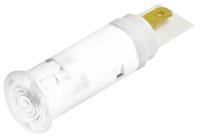 skgu05604 Signal Construct White Indicator, 24 → 28V, 5mm Mounting Hole Size, Solder Tab Termination