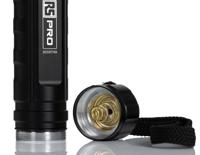 200-6748 RS PRO LED Torch Black, Red - Rechargeable 6000 lm, 266 mm