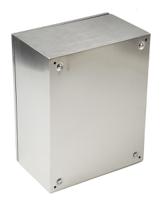 842-8434 RS PRO 304 Stainless Steel Wall Box, IP66, 360 mm x 240 mm x 150mm