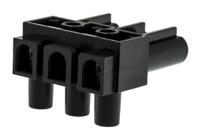 9203132581 Wieland GST18 Series Connector, 3-Pole, Female, Cable Mount, 16A, IP20