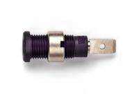 72922-0 Pomona Black Female Banana Socket, Solder Termination, 10A, 600V