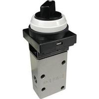 vm430-f01-33 SMC Push Button 3/2 Mechanical Valve VM400 Series, G 1/8, 1/8in, III B