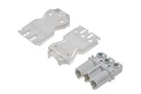 9293230530 Wieland GST18i3 Series Mini Connector, 3-Pole, Male, Cable Mount, 20A, IP40
