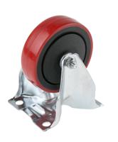 196-5172 RS PRO Fixed Castor Wheel, 110kg Capacity, 100mm Wheel