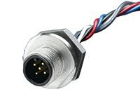 1200110035 Brad from Molex Male 5 way Receptacle to 5 way Free End, 0.3 m