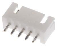 b5b-xh-alfsn JST XH Series Straight Through Hole PCB Header, 5 Contact(s), 2.5 mm Pitch, 1 Row, Shrouded