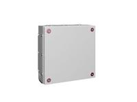 1535000 Rittal KX Series Steel Wall Box, IP55, 300 mm x 300 mm x 120mm
