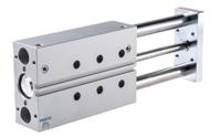 dfm-32-125-p-a-gf Festo Pneumatic Guided Cylinder - 170861, 32mm Bore, 125mm Stroke, DFM Series, Double Acting