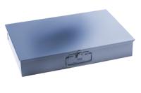 303-4696 Durham 16 Cell Grey Steel Compartment Box, 76mm x 457mm x 304mm