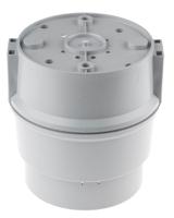 89022068 Werma BWM 890 Series Green Steady Beacon, 230 V ac, Base, Wall Mount, LED Bulb, IP65