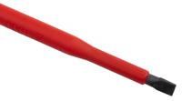125-3083 RS PRO Slotted Insulated Screwdriver, 6.5 x 1.2 mm Tip, 150 mm Blade, VDE/1000V, 260 mm Overall