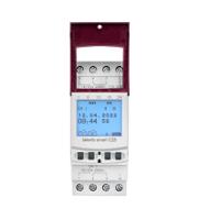 430300031 Grasslin Analogue DIN Rail Time Switch 12 → 24 V ac, 2-Channel