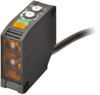 e3jk-tr11-2m Omron Through Beam (Emitter and Receiver) Photoelectric Sensor 40 m Detection Range Relay IP64 Block Style E3JK-TR11 2M