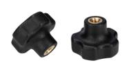 284-5422 RS PRO Black Thermoplastic Multiple Lobes Clamping Knob, M5, Female Insert