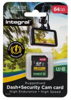 insdx64g10-dscam Integral Memory 64 GB SDXC Micro SD Card, Class 10, UHS-1 U3