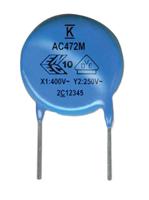 c981u103mzvdba7317 KEMET Single Layer Ceramic Capacitor (SLCC) 10nF 300V ac ±20% Y5V Dielectric, C900, Through Hole +125°C Max Op. Temp.