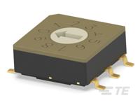 mrssv0dr10smgwtr TE Connectivity 10 Way Surface Mount Rotary Switch 10P, Screwdriver Actuator