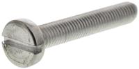 130-814 RS PRO Slot M8 Pan A2 304 Stainless Steel Machine Screw DIN 85 x 50.0mm