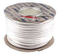 491-885 RS PRO 2183Y 0.75 mm² 3 Core Power Cable, H03VV-F, White PVC, 50m