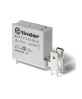 457170241310 Finder PCB Mount Power Relay, 24V dc Coil, 16A Switching Current, SPDT
