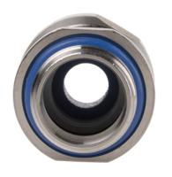 53806750 Lapp SKINTOP Series Metallic Stainless Steel Cable Gland, M16 Thread, 5mm min., 7mm max., IP69K