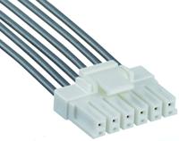 df33c-6s-33c Hirose, EnerBee DF33C Female Connector Housing, 2.5mm Pitch, 6 Way, 1 Row