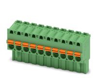 1874031 Phoenix Contact, 5.08mm Pitch, FKCVR 2.5/10-ST-5.08, 10 Way, Pluggable Terminal Block, Plug, Spring Cage Termination,