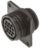 182641-1 TE Connectivity 14 Way Panel Mount, Surface Mount Circular Connectors Receptacle