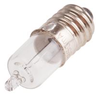 655-9255 RS PRO E10 Indicator Light, Clear, 5.2 V, 850 mA, 25h
