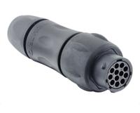 utsx1jc1412s Souriau Sunbank by Eaton Circular Connector, 12 Contacts, Cable, Standard Connector, Socket, Female, IP68, IP69K, UTSX