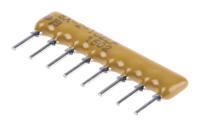 4608x-102-102lf Bourns, 4600X 1kΩ ±2% Isolated Resistor Array, 4 Resistors, 1W total, SIP, Through Hole