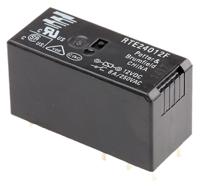 rte24012f TE Connectivity PCB Mount Power Relay, 12V dc Coil, 8A Switching Current, DPDT