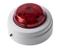 811023full-0082 Eaton Series Red Flashing Beacon, 9 → 60 V dc, Surface Mount, LED Bulb, IP54, IP65