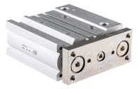 mgpm25tf-50z SMC Pneumatic Guided Cylinder - 25mm Bore, 50mm Stroke, MGP Series, Double Acting