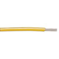 30571-yl005 Alpha Wire Hook-up Wire PVC Series Yellow 1.3 mm² Hook Up Wire, 16 AWG, 1/1.29 mm, 30m, PVC Insulation, 3057/1 YL005
