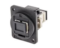 874-1251 RS PRO XLR Panel Mount Fibre Optic Adapter, Female