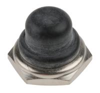u31u21 APEM Black Push Button Boot for Use with Push Button Switch