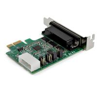 pex4s953lp StarTech.com 4 Port PCIe RS232 Serial Card