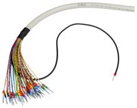 2926234 Phoenix Contact Female 37 Pin D-sub Unterminated Serial Cable, 1m, 25/S, CABLE-D-37SUB/F/OE/0 Series
